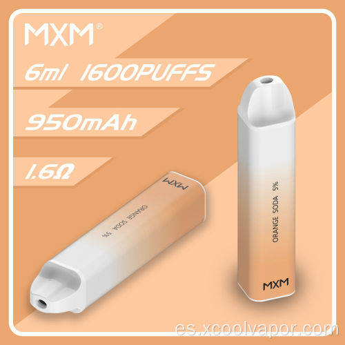 Venta al por mayor 1500 Puffs Desechable E-cigarrillo mini ego